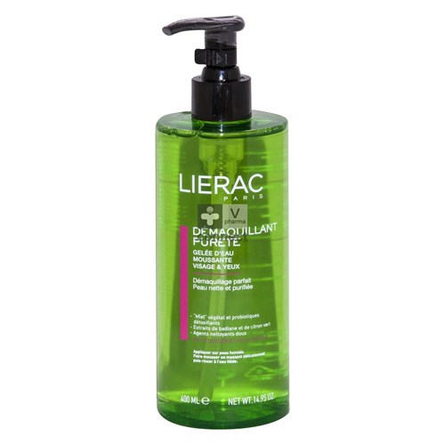 Lierac Démaquillant Pureté Gelée Moussante 400 ml