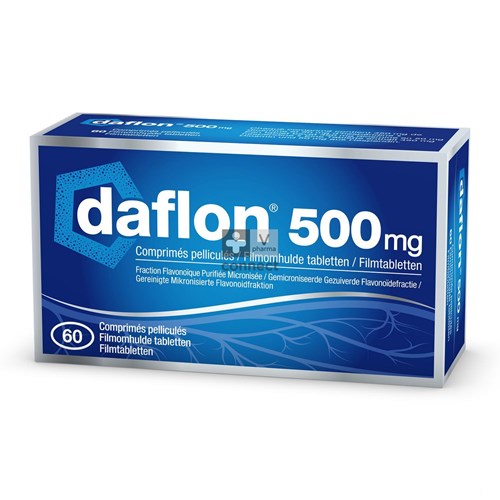 Daflon 500 mg 60 Comprimés