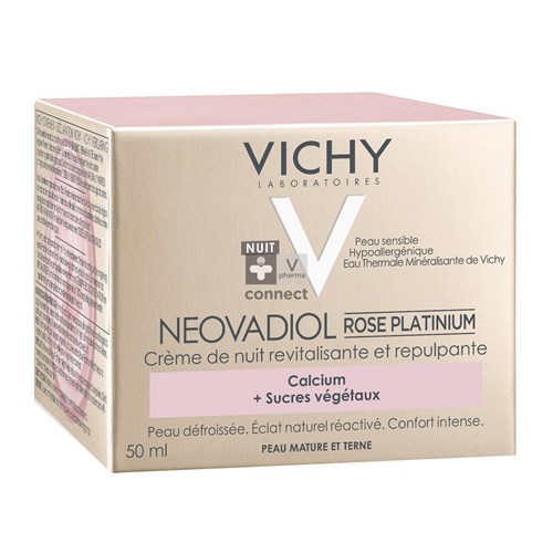 Vichy Neovadiol Rose Platinium 65+  Nuit  50Ml