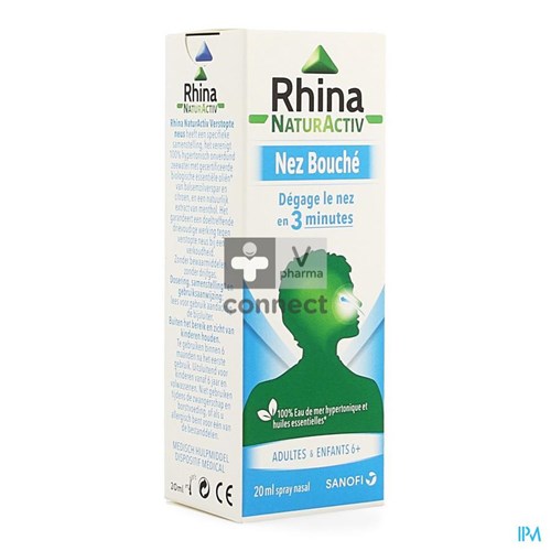 Rhina Natur Activ Nez Bouche Spray 20 ml