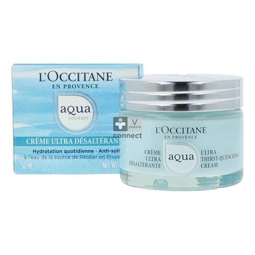 L'occitane Aqua Reotier Crème Désaltérante 50 ml