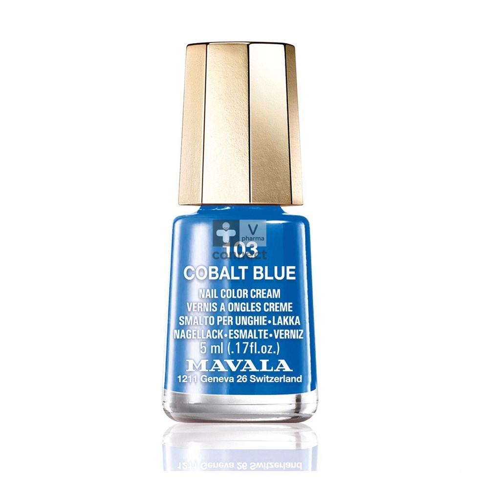 Mavala Vao Mini Techni Colors Cobalt Blue 5ml