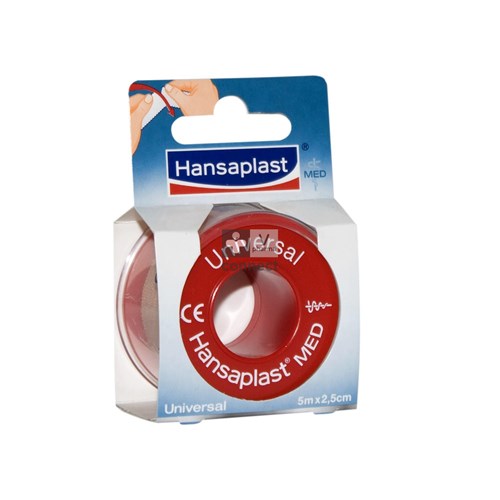 Hansaplast Med Universal Sparadrap  5m X 2.5cm 47943