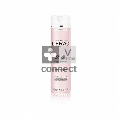 Lierac Démaquillant Lotion Gelifiée Double Nettoyant 200 ml