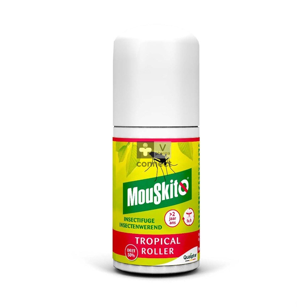 Mouskito Tropical Roller Tropische gebieden 50% DEET 75 ml 