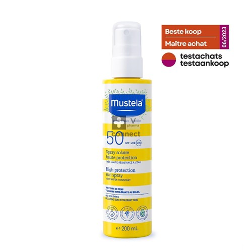 Mustela Lait Solaire Très Haute Protection SPF50+ 200 ml