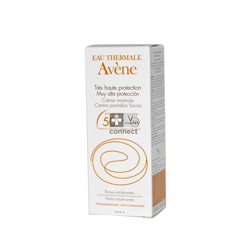 Avene Solaire Cr7me Minerale Peaux Intolerantes SPF50  50 ml