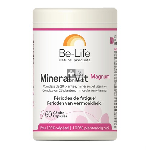 Be-Life Mineral Vit Magnum 60 Gélules