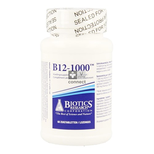 B12-1000 Biotics Lozenges Met Zoetstof