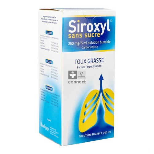 Siroxyl Sirop Sans Sucre 300ml