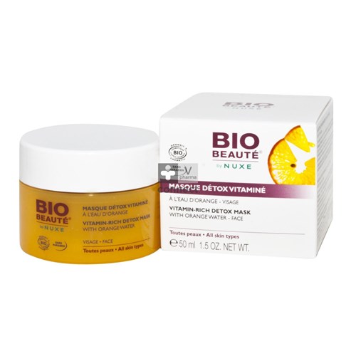 Bio Beauté Nuxe Masque Détox Vitaminé à l' Eau d' Orange 50 ml