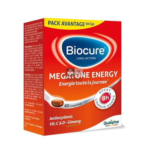 Biocure Megatone Energy La Tabl 60