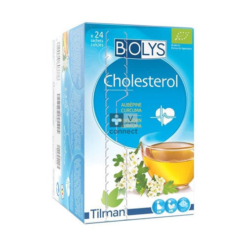 Biolys Infusion Aubepine Curcuma 24 Sachets