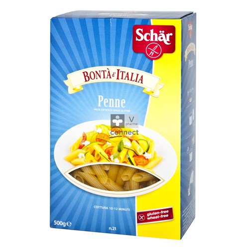Schar Pasta Penne 500g 6583 Revogan