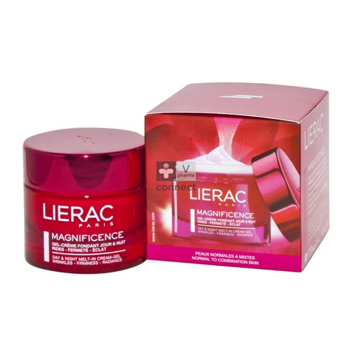 Lierac Magnificence Gel Crème Fondant Jour Nuit Peaux Normales à Mixtes 50 ml