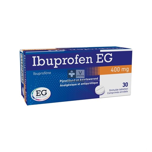 Ibuprofen EG 400 mg 30 tabletten
