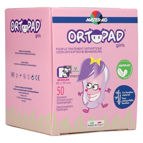 Ortopad Regular For Girls Oogpleister 50 73224