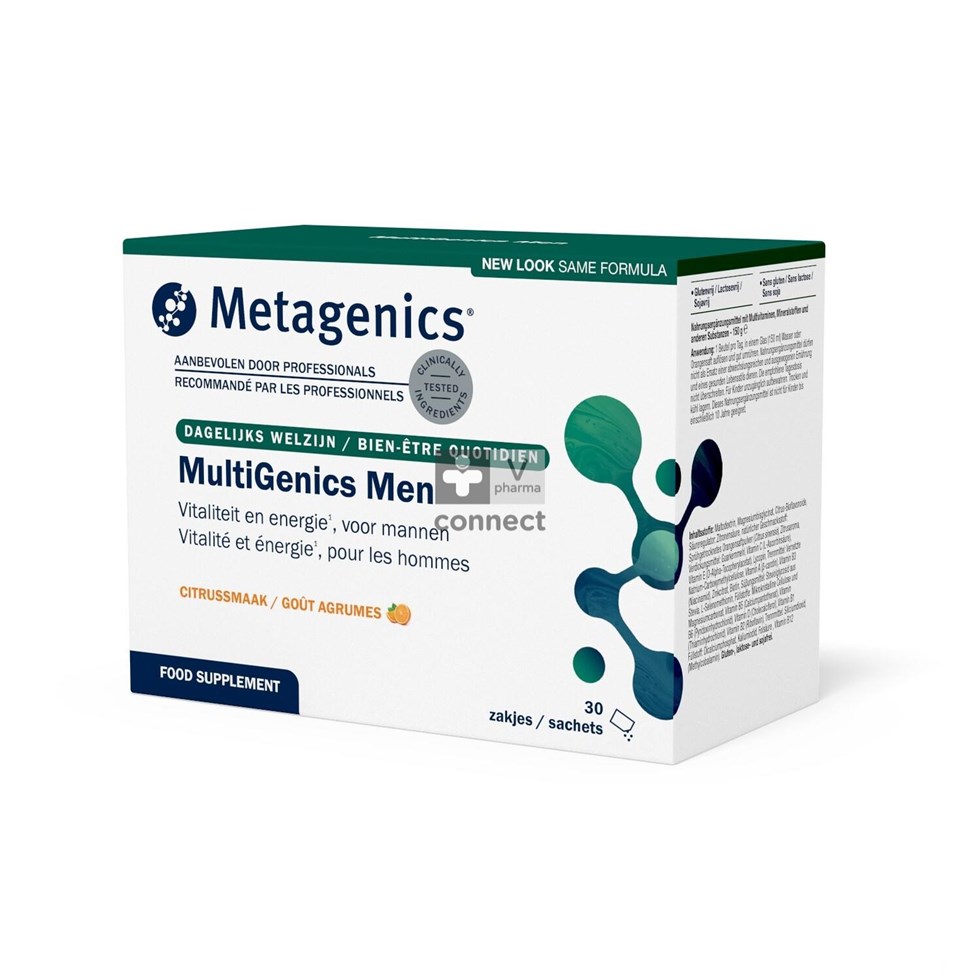 Metagenics Multigenics Men 30 Sachets