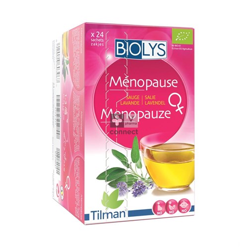 Biolys Infusion Sauge Lavande 24 Sachets