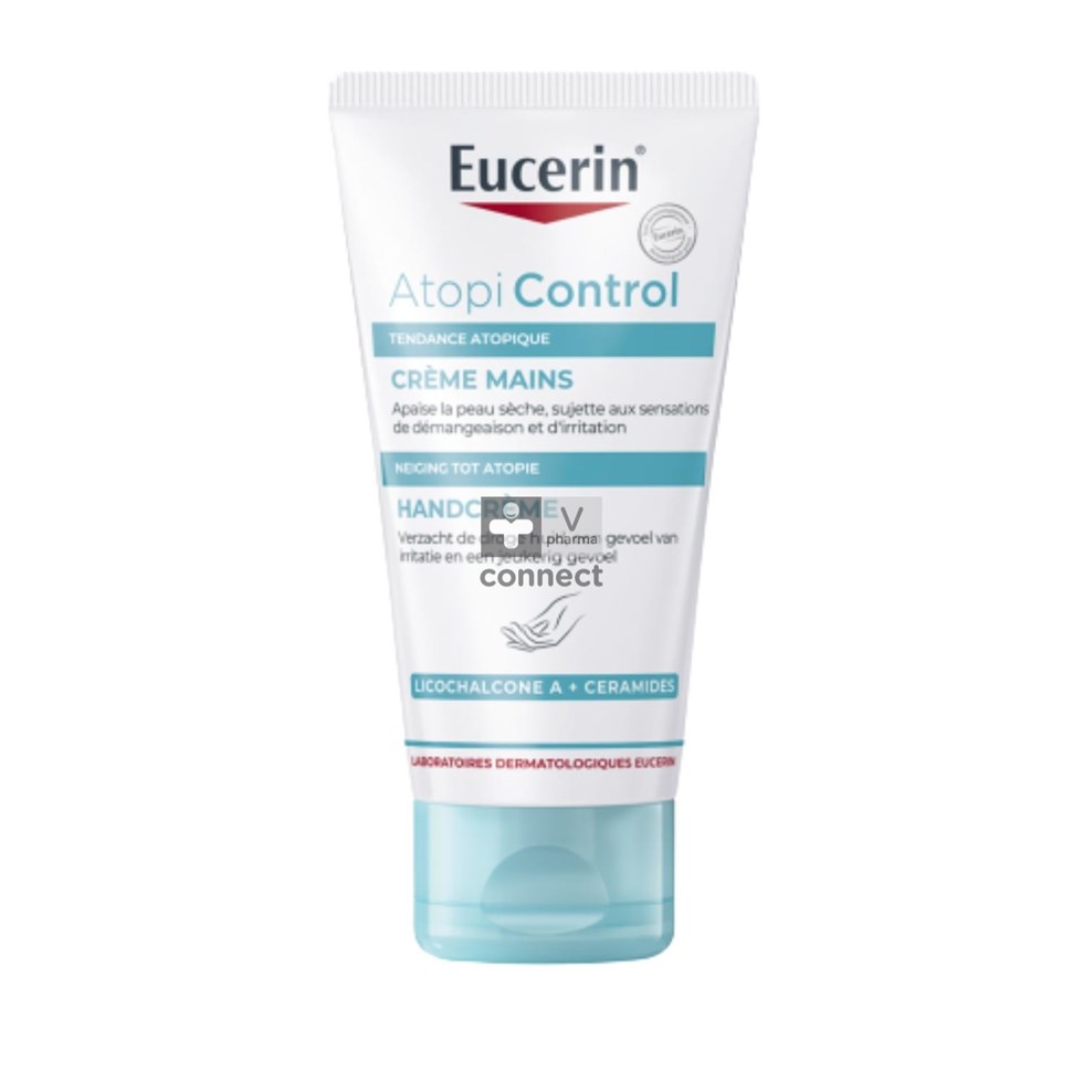 Eucerin Atopicontrol Creme Mains Tube 75Ml Nf