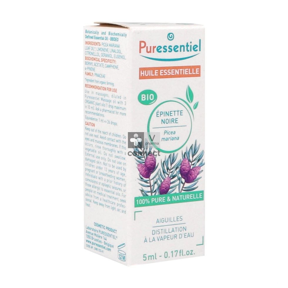 Puressentiel Huile Essentielle Epinette Noire Bio 5 ml