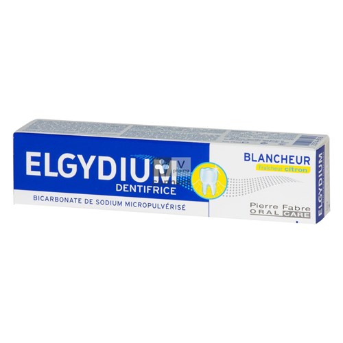 Elgydium Tandpasta Witte Tanden Citroen 75ml