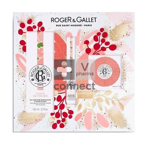 Roger&gallet Kerstset Fleur Figuier 3 Prod.