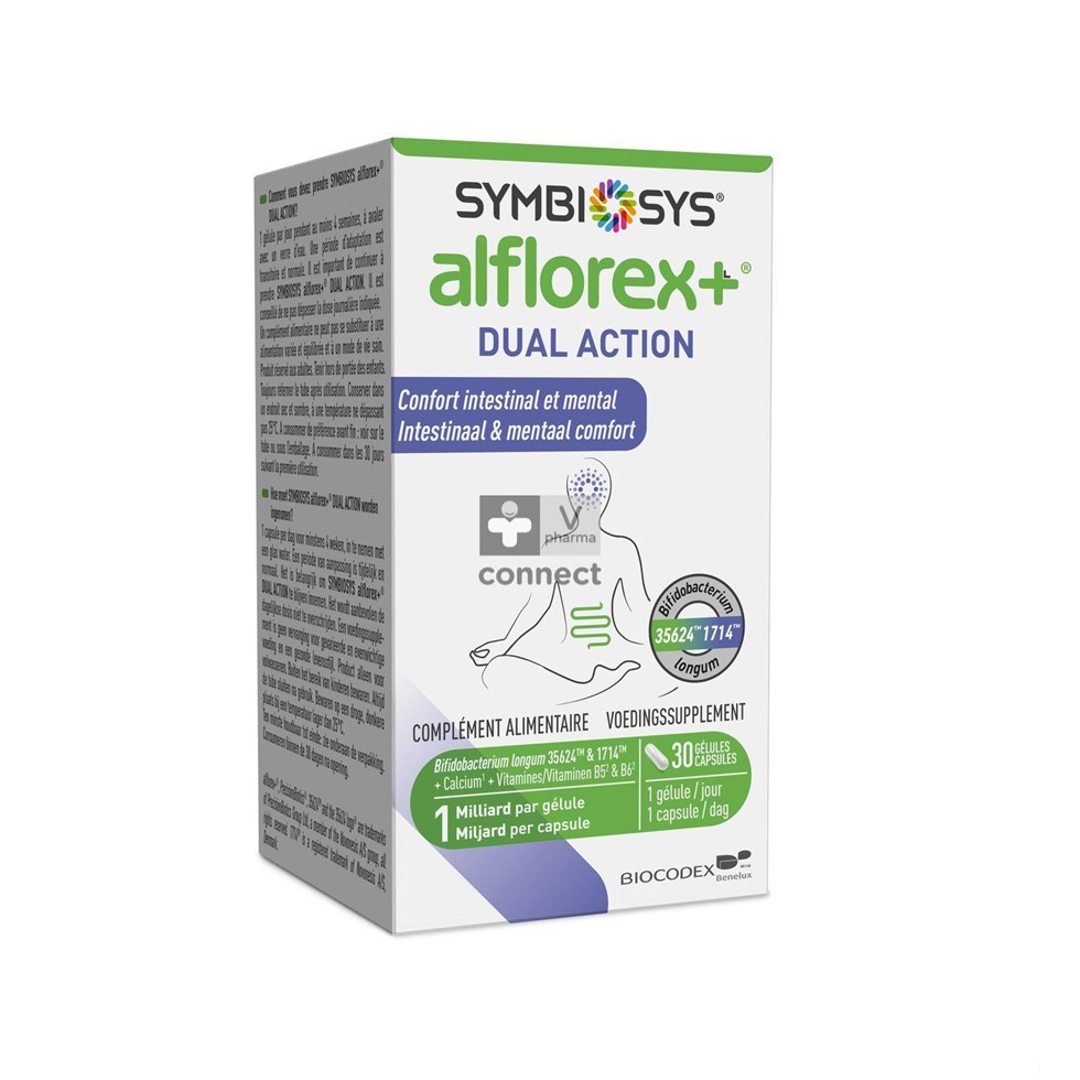 Alflorex+ Dual Action Symbiosys Caps 30