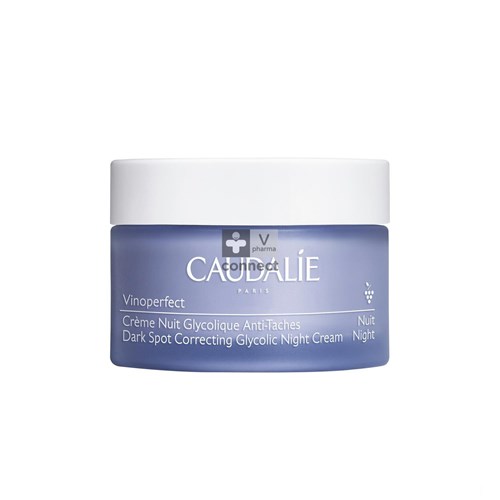 Caudalie Vinoperfect Crème Nuit Glycolique Anti Taches 50 ml