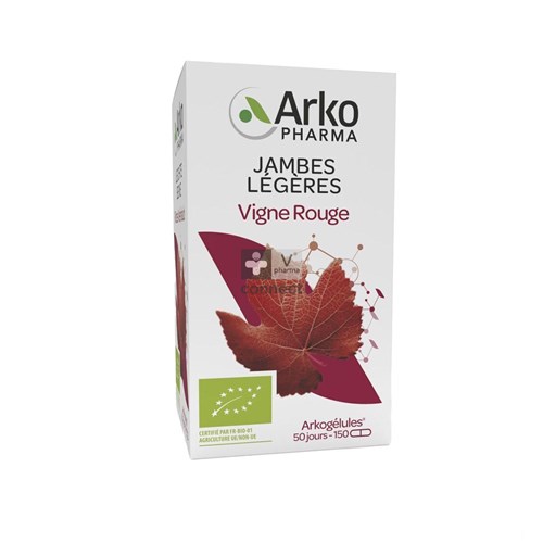 Arko Vitiven Vigne Rouge Bio 150 Gelules