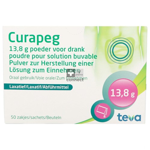 Curapeg 13,7 mg Poudre 50 Sachets