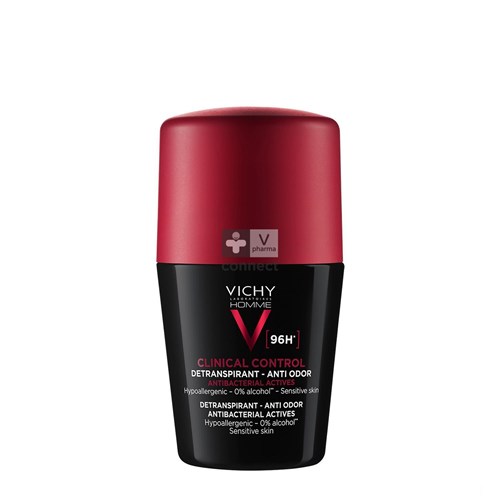 Vichy Homme Deo Roll Clinical Control 96h 50ml