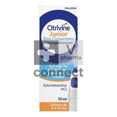 Otrivine Junior Spray Décongestionnant. 0,5Mg/Ml 10 ml
