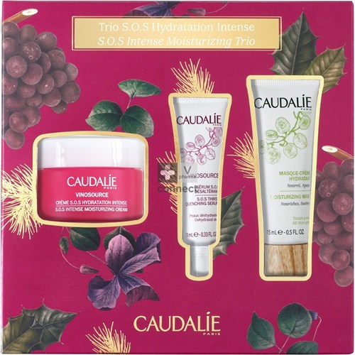 Caudalie Coffret Vinosource Trio SOS