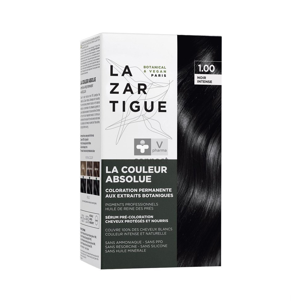 Lazartigue Couleur Absolue 1.00 Noir Intense