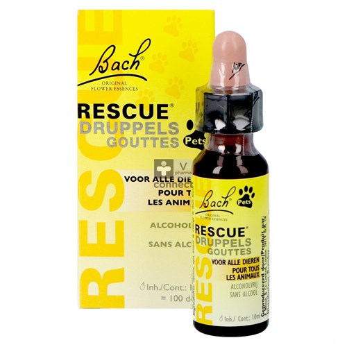 Bach Rescue Pets Druppels 10ml