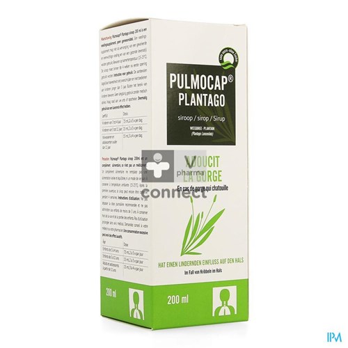 Pulmocap Plantago Siroop 200ml