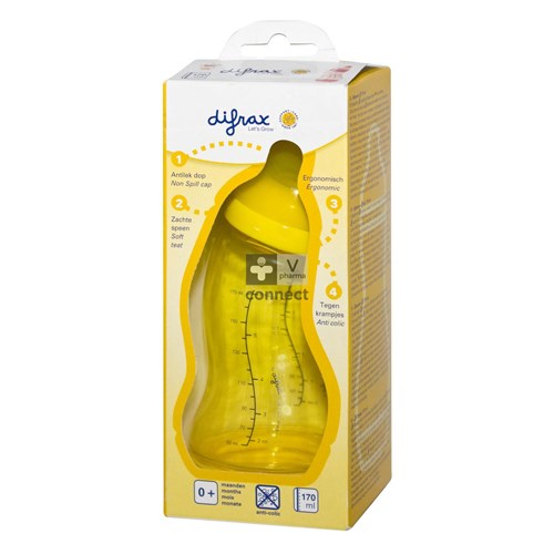 Difrax Biberon S Small 170 ml Fille