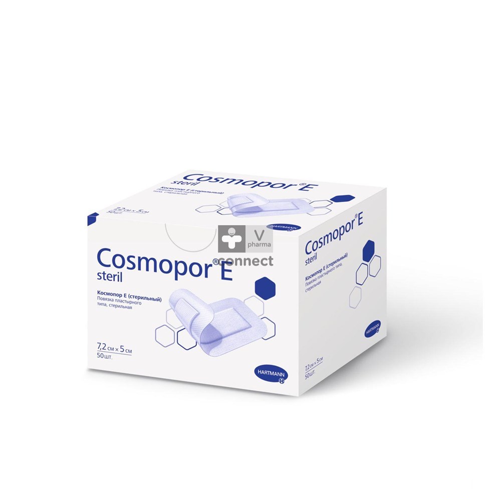 Cosmopor E Latexfree 7,2x5cm 10 P/s