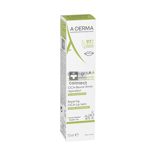 Aderma Dermalibour+ Cica Balsem Lippen 15ml