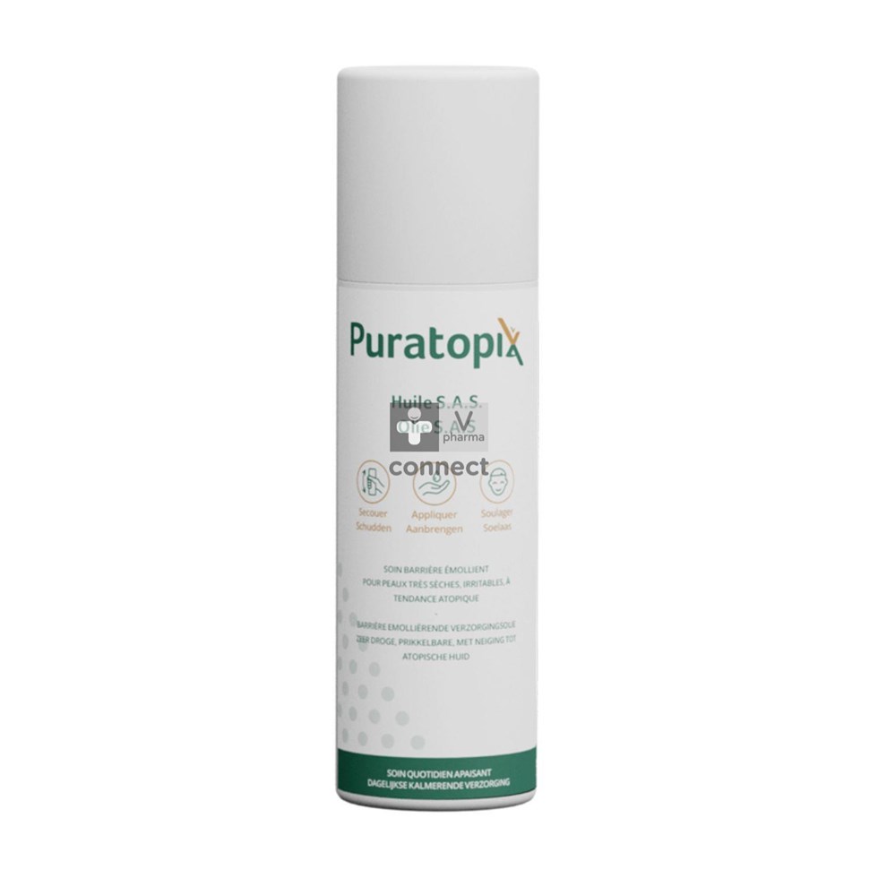 Puratopix Huile S.A.S Soin Barriere Emollient 150 ml