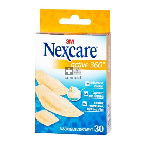 Nexcare 3m Active 360 Assortiment Strips 30