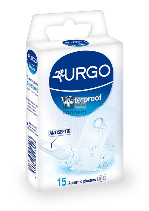 Urgo Waterbestendig Pleister 20x72mm+34x72mm 15