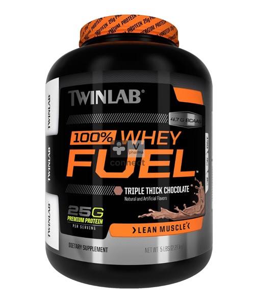 Twinlab 100 % Whey Protein Fuel Chocolat 2270 g