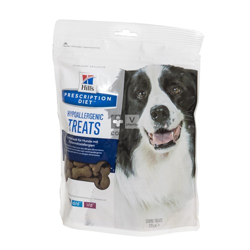 Hills Prescription Diet Canine Hypoallergenic Treats 220 g
