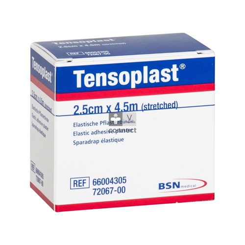 Tensoplast Pleister 2,5cmx4,5m 1 7206700
