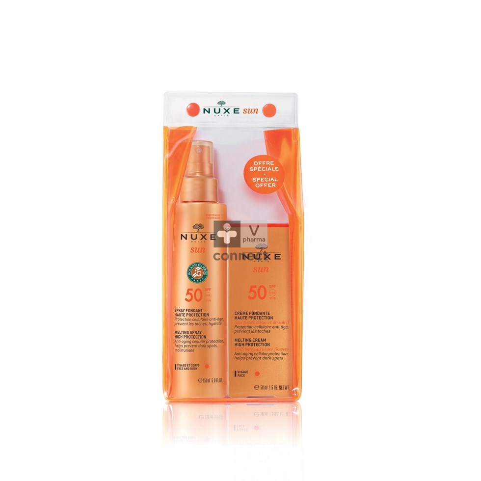 Nuxe Sun Trousse Ip50 Corps 150ml+visage 50ml