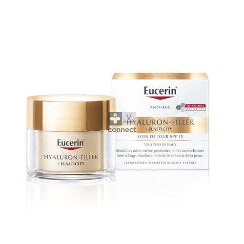 Eucerin Hyaluron Filler+elast. Dagcreme Ip15 50ml