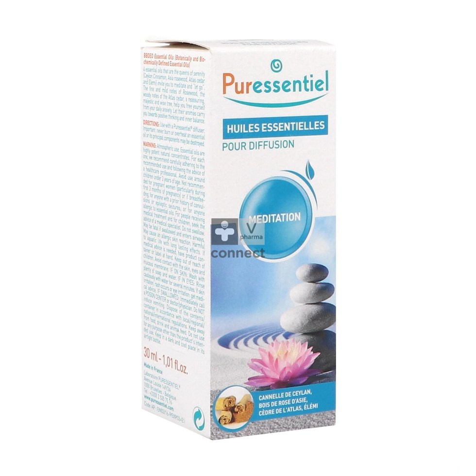 Puressentiel Verstuiving Meditation Fl 30ml