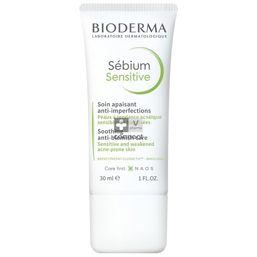 Bioderma Sebium Sensitive Soin Ap Pur Tube 30ml